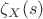 $\zeta_X(s)$