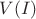 $V(I)$