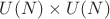 $U(N)\times U(N)$