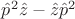 $\hat{p}^2\hat{z} - \hat{z}\hat{p}^2$