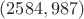 $(2584,987)$