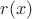 $ r(x)$
