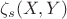 $\zeta_s(X,Y)$