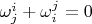 $\omega_{j}^{i}+\omega_{i}^{j}=0$