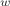 $_w$