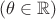 $(\theta\in\mathbb R)$
