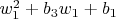 $w_1^2+b_3 w_1+b_1$
