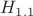 $H_{1.1}$ $H_{1.1}$
