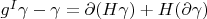 $g^I{\gamma}-\gamma=\partial{(H\gamma)}+H(\partial{\gamma})$