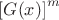 $\left[G(x)\right]^m$