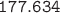 $\mathtt{177.634}$