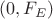 $(0, F_E)$