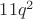 $11q^2$