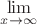 $\lim\limits_{x\to\infty}$