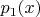 $p_1(x)$