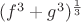 $(f^3+g^3)^{\frac 1 3}$