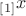 ${}_{[1]}x$