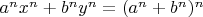 $a^nx^n+b^ny^n=(a^n+b^n)^n$