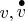 $\[v,\mathop v\limits^ \bullet  \]$