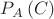 $\[{P_A}\left( C \right)\]$