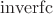 $\operatorname{inverfc}$