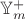 $\mathbb{Y}_m^+$