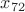 $x_{72}$
