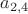 $a_{2,4}$
