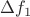 $\Delta f_{1}$
