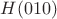 $H(010)$