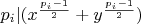 $p_i|(x^{\frac {p_i-1}2}+y^{\frac {p_i-1}2})$