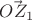 $ \vec{OZ_1} $ $ \vec{OZ_1} $