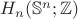 $H_n(\mathbb{S}^n;\mathbb{Z})$