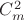 $C_{m}^{2}$