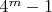 $4^m-1$