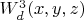 $ W_d^3(x,y,z) $