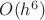 $O(h^6)$