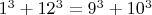 $1^3+12^3=9^3+10^3$