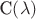 C\left( \lambda \right)
