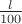 $\[\frac{l}{{100}}\]$