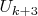 $U_{k+3}$