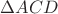 $\Delta ACD$