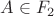 $A\in F_2$