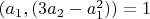 $(a_1,(3a_2-a_1^2))=1$