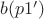 $b(p1')$