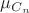 $\mu_{C_n}$
