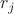 $r_{j}$