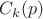 $C_k(p)$