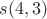 $ s(4,3)$
