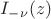 $I_{-\nu} (z)$